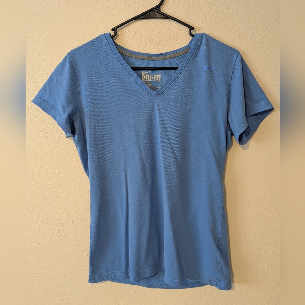 Nike Women's Blue Dri-FIT Top